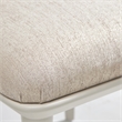 Lisbon Set of 2 Chenille Dining Side Chairs - Opal/Silken Matte Cream