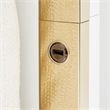 Palm Gate Eastern King Panel Bed - Cream/Cloud White