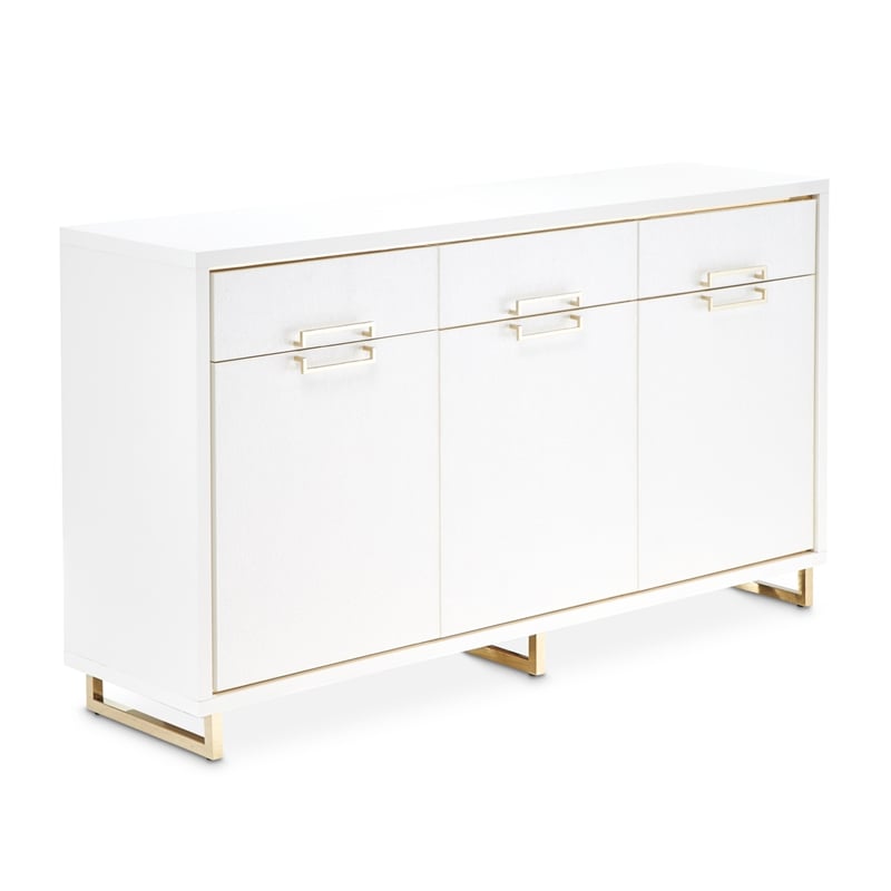 Palm Gate Sideboard - Cloud White
