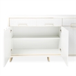 Palm Gate Sideboard - Cloud White