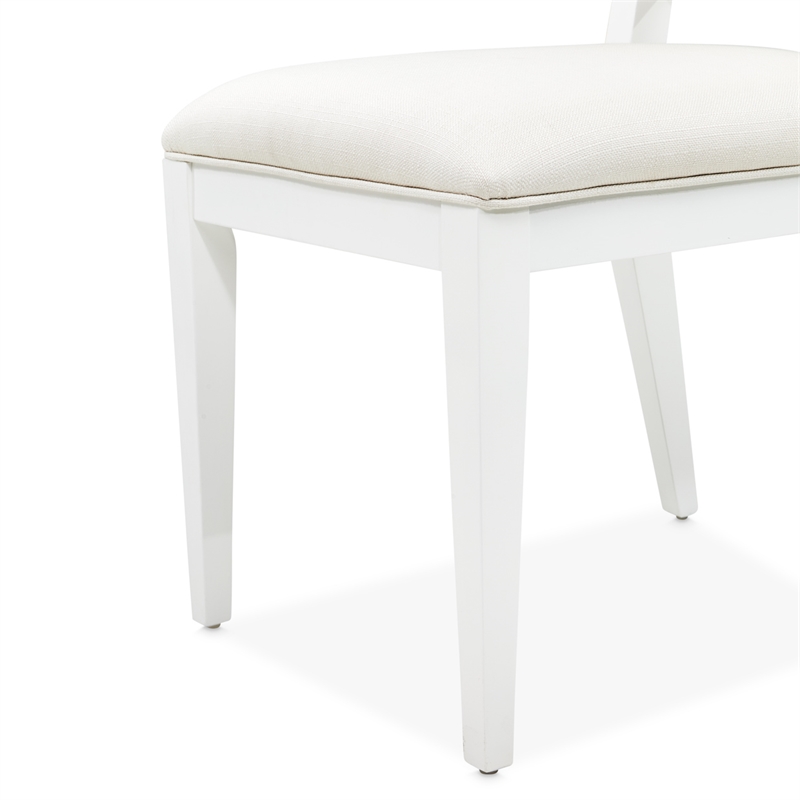 Palm Gate Dining Side Chair - Cloud White