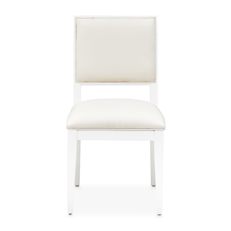 Palm Gate Dining Side Chair - Cloud White
