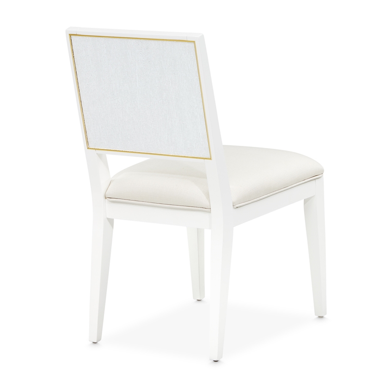 Palm Gate Dining Side Chair - Cloud White