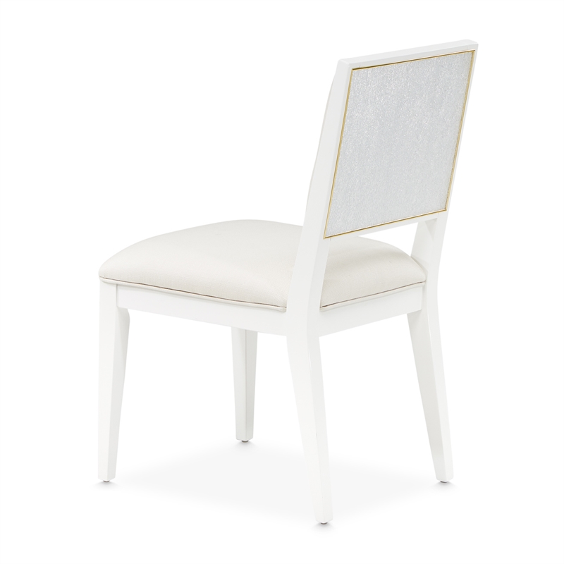 Palm Gate Dining Side Chair - Cloud White