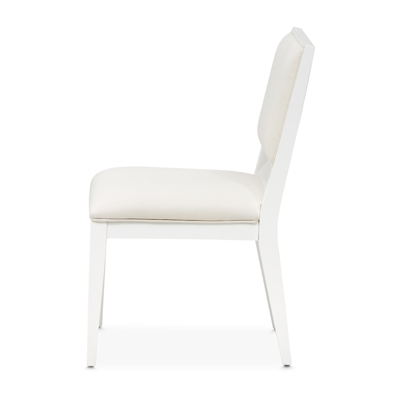 Palm Gate Dining Side Chair - Cloud White