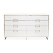Palm Gate Dresser - Cloud White