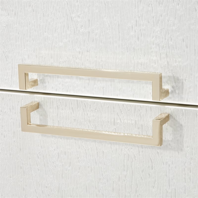 Palm Gate Dresser - Cloud White