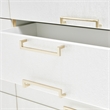 Palm Gate Dresser - Cloud White
