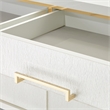 Palm Gate Media Cabinet - Cloud White