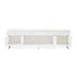 Palm Gate Media Cabinet - Cloud White