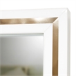 Palm Gate Wall Mirror - Cloud White