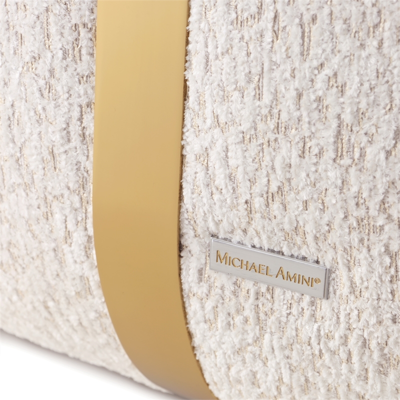 Savannah Breeze Chenille Loveseat - Cashmere/Gold