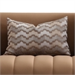 Ariana Velvet Loveseat - Caramel/Gold