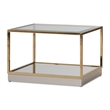 Savannah Breeze Tall Cocktail Table Set of 2 - Bright Gold