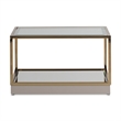 Savannah Breeze Short Cocktail Table Set of 2 - Bright Gold