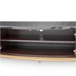 Michael Amini Camellia Field Media Cabinet in Warm Pecan