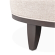Michael Amini Camellia Field Chenille Sofa in Linen/Warm Pecan