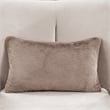 Michael Amini Camellia Field Velvet Accent Chair in Porcini/Warm Pecan