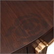 Michael Amini Camellia Field Vanity with Mirror in Warm Pecan