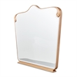 Michael Amini Camellia Field Dresser with Mirror in Warm Pecan