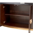 Michael Amini Camellia Field Dresser with Mirror in Warm Pecan