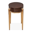 Michael Amini Camellia Field Vanity Desk in Warm Pecan