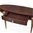 Michael Amini Camellia Field Vanity Desk in Warm Pecan