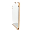 Michael Amini Camellia Field Dresser Mirror in Antique Gold