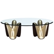 Houston Cocktail Table - Brushed Gold