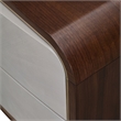 Houston 2-Drawer Nightstand - Walnut