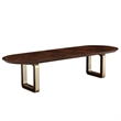 Houston Oval Dining Table - Walnut