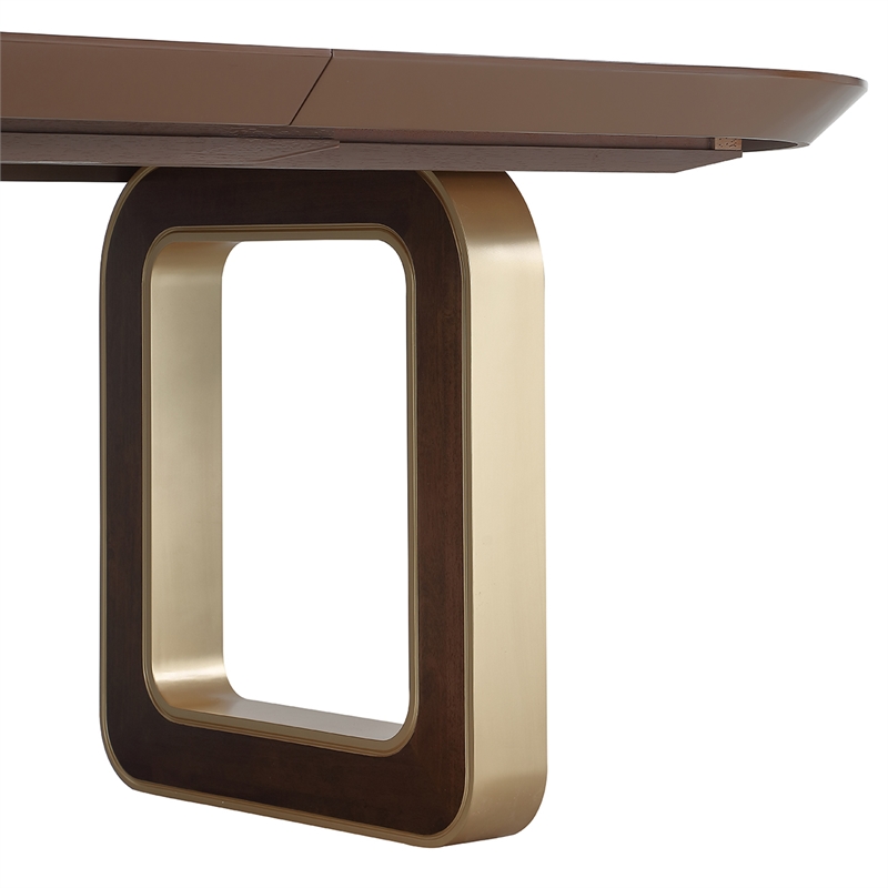 Houston Oval Dining Table - Walnut