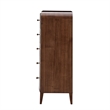 Houston 5-Drawer Chest - Walnut