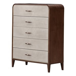 Houston 5-Drawer Chest - Walnut