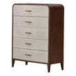 Houston 5-Drawer Chest - Walnut