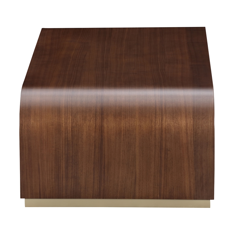 Houston Modern Wood Cocktail Table - Walnut
