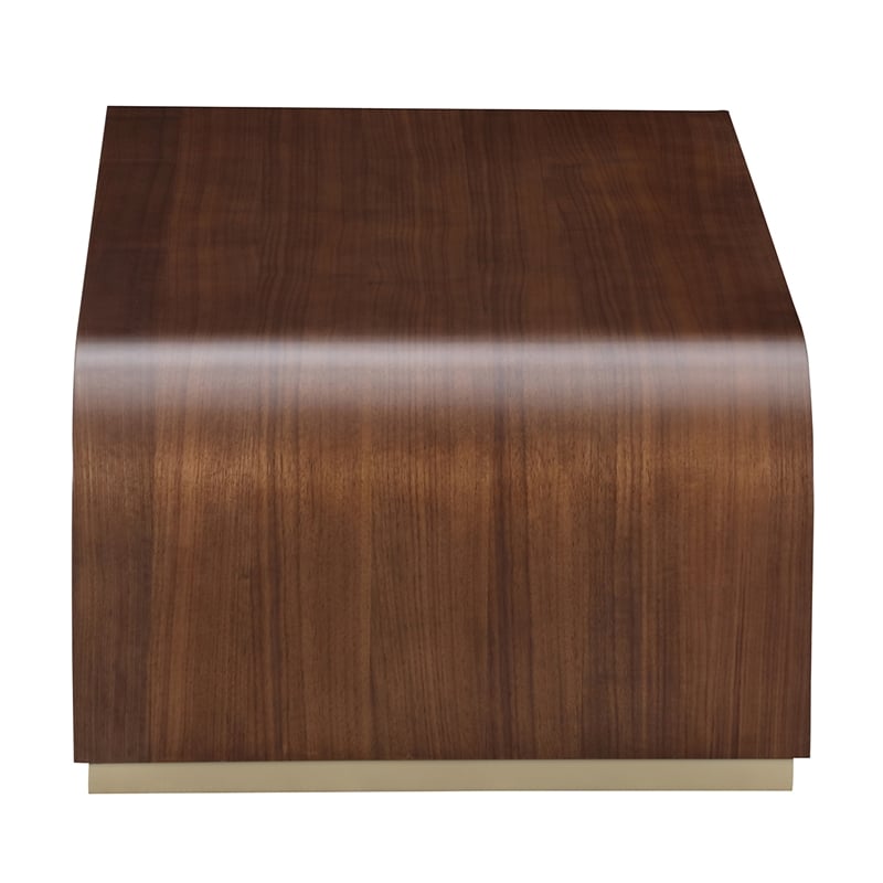 Houston Modern Wood Cocktail Table - Walnut