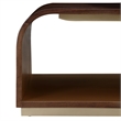 Houston Modern Wood Cocktail Table - Walnut
