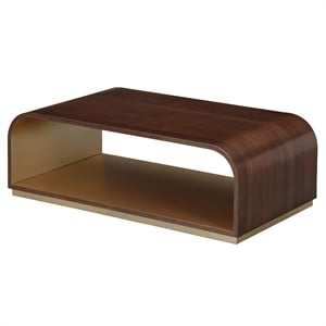 Houston Modern Wood Cocktail Table - Walnut