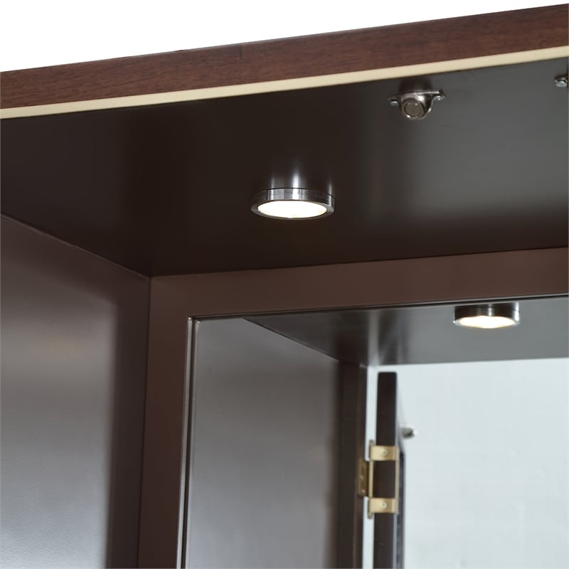 Houston Display Cabinet - Walnut