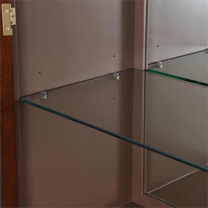 Houston Display Cabinet - Walnut