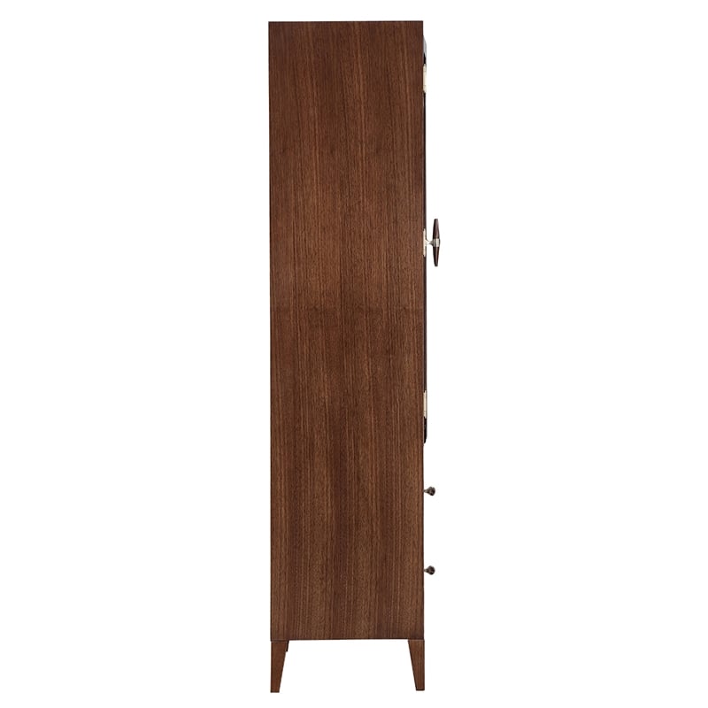 Houston Display Cabinet - Walnut