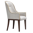 Houston Dining Arm Chair - Porcini/Walnut
