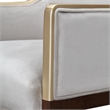 Houston Dining Arm Chair - Porcini/Walnut