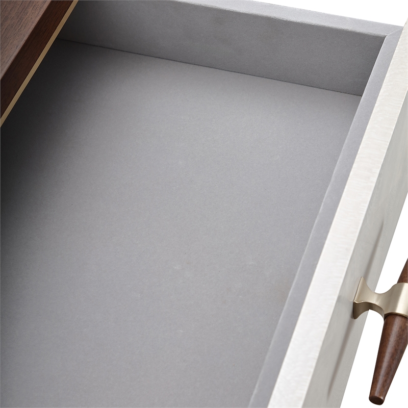 Houston Vanity with Mirror - Walnut