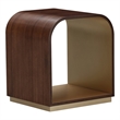 Houston Modern Wood End Table - Walnut