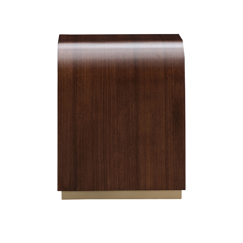 Houston Modern Wood End Table - Walnut