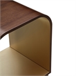 Houston Modern Wood End Table - Walnut