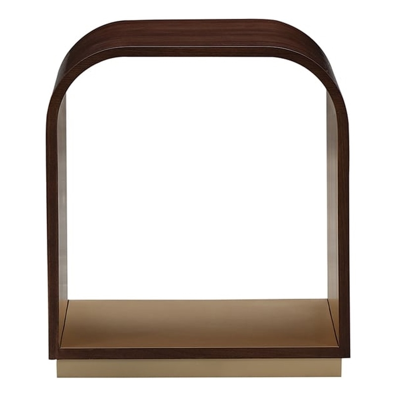 Houston Modern Wood End Table - Walnut