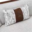 Houston Boucle Sofa - Pebble/Walnut